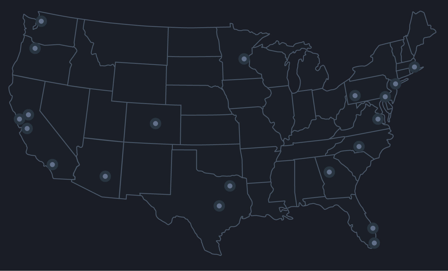 Shorenstein Properties Map