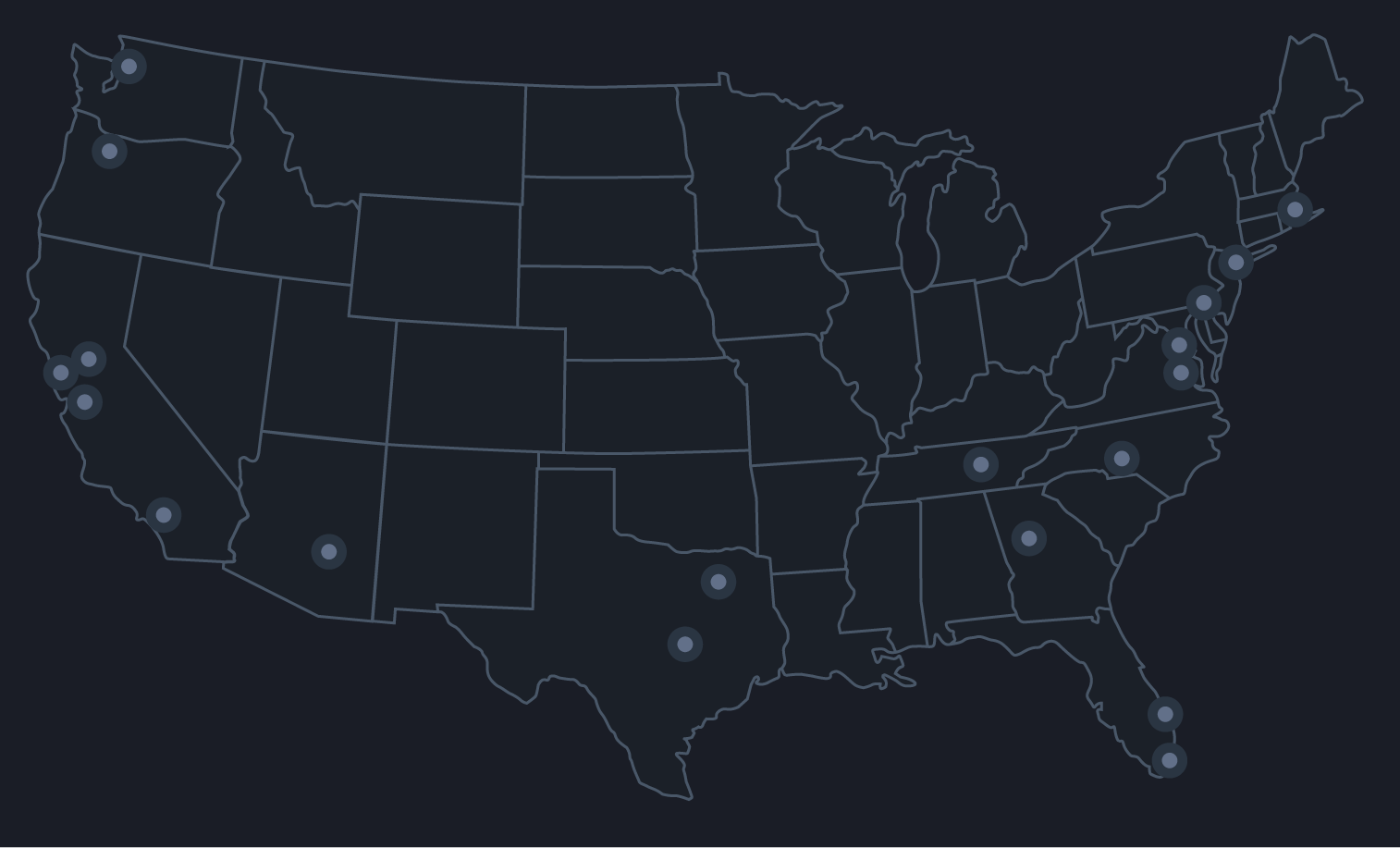 Shorenstein Properties Map