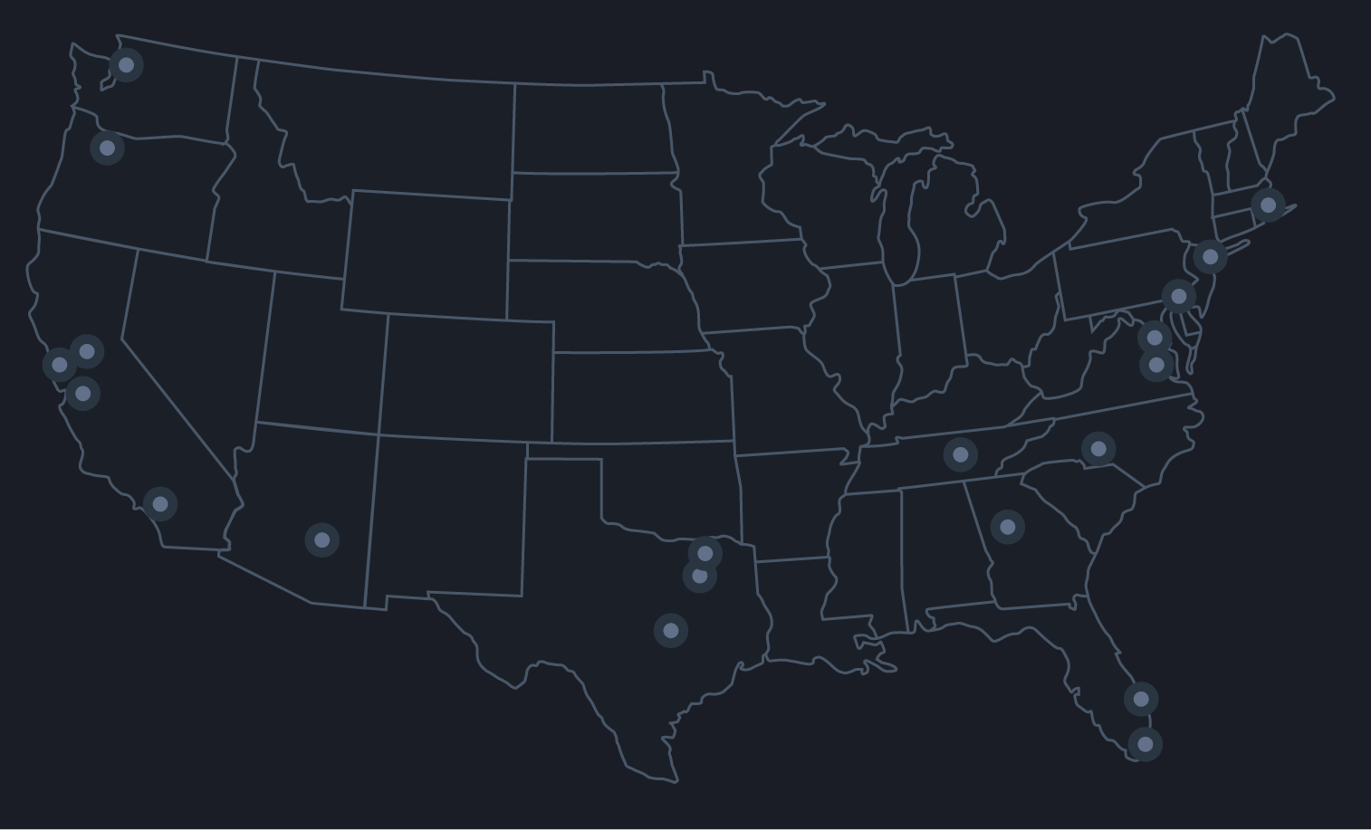 Shorenstein Properties Map